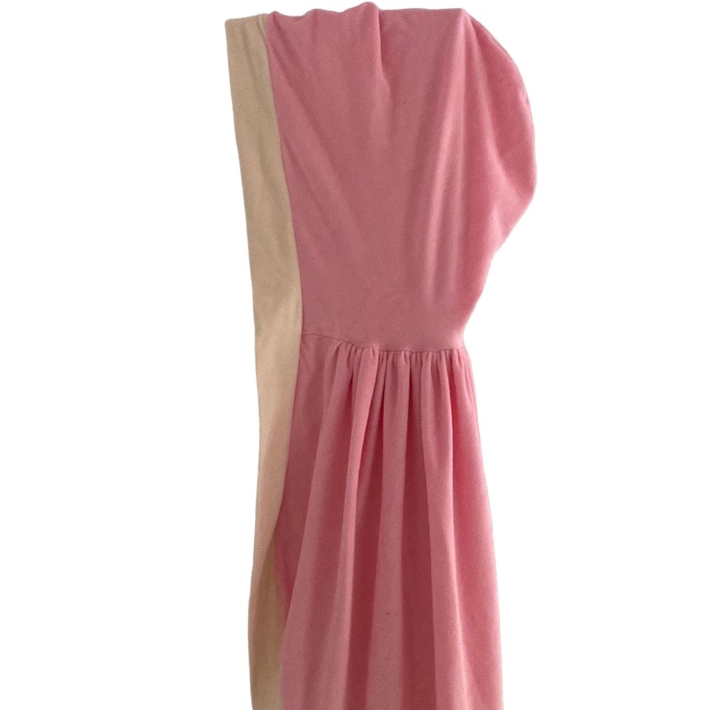 Magic Cabin Royal Cape in Pink with Cream Trim - Picture 6 of 6